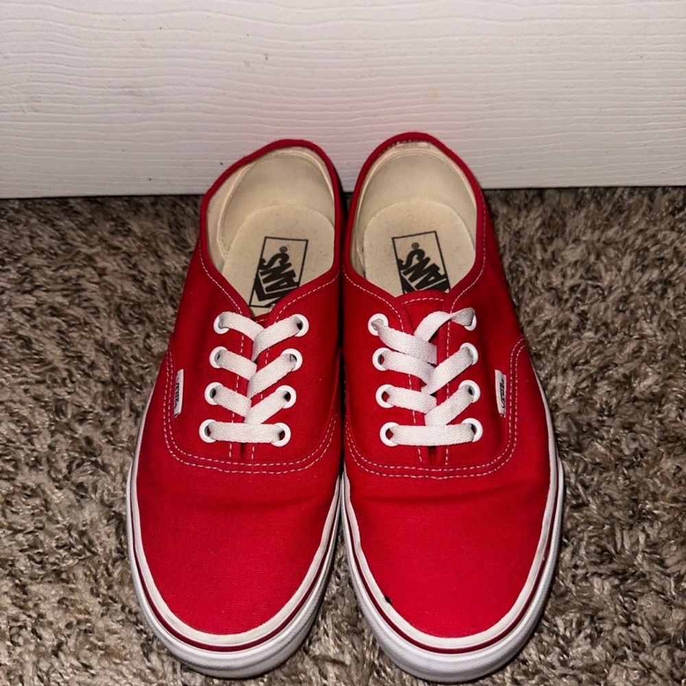 Red Vans